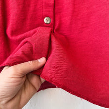 Load image into Gallery viewer, North Star Base | Snap Front Cardigan in Cinnabar
