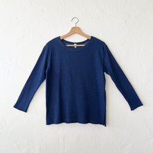 Load image into Gallery viewer, North Star Base | Double Cotton Tee in Indigo
