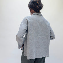 Load image into Gallery viewer, Cut Loose | Swing Blouse in White Crosshatch
