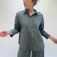 Load image into Gallery viewer, Cut Loose | Swing Blouse in Clay Crosshatch

