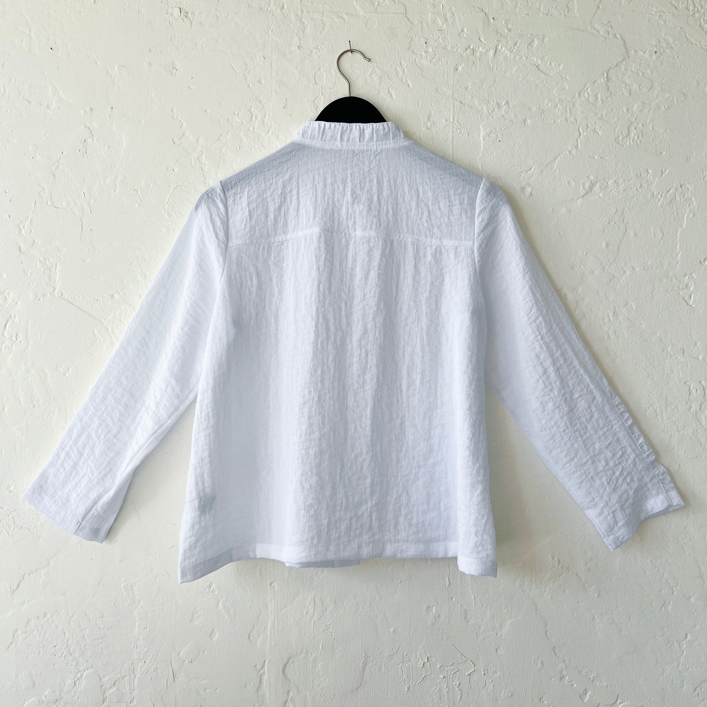 Express Travel Solid Event Jacket in White