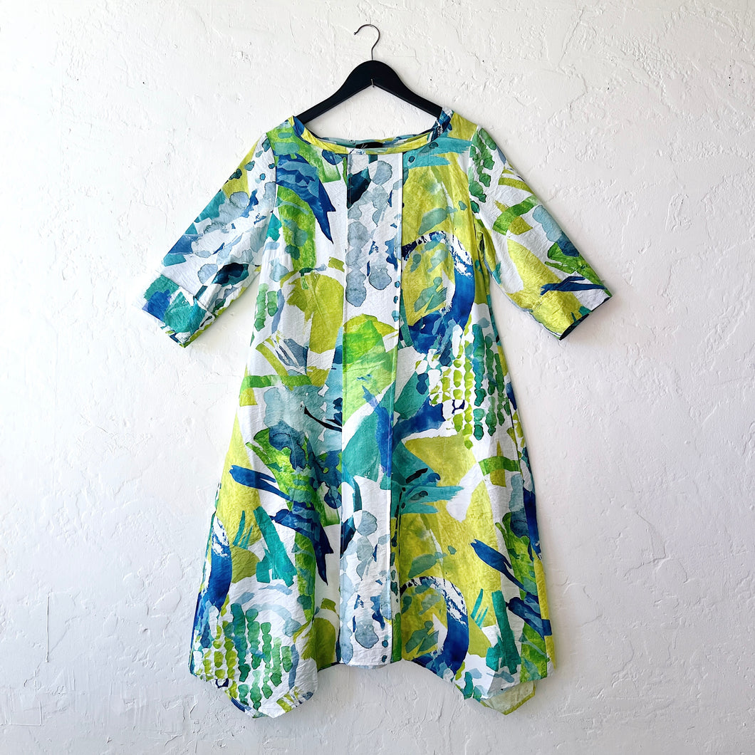 Habitat | Center Stage Dress in Lime