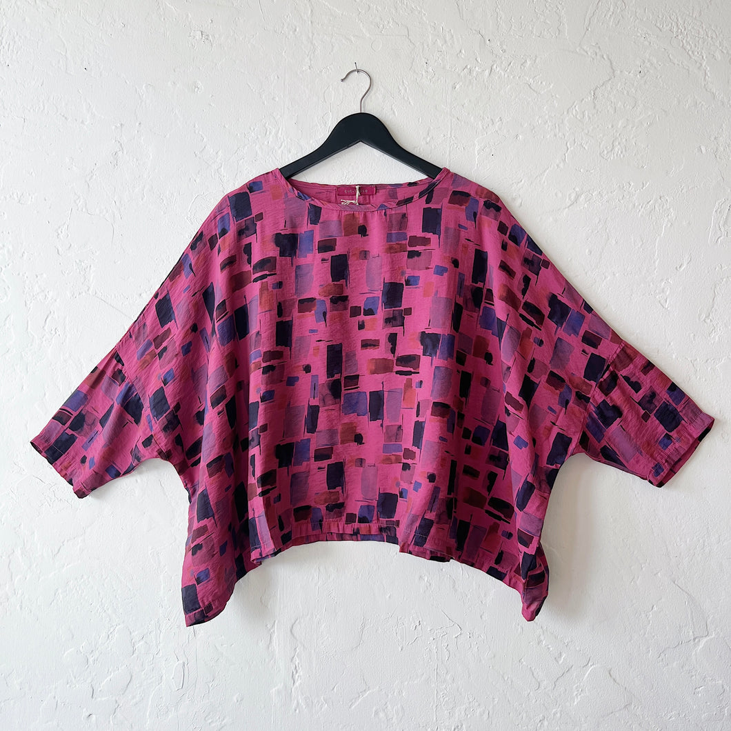 Cut Loose | Sea Glass Crop Top in Rhubarb