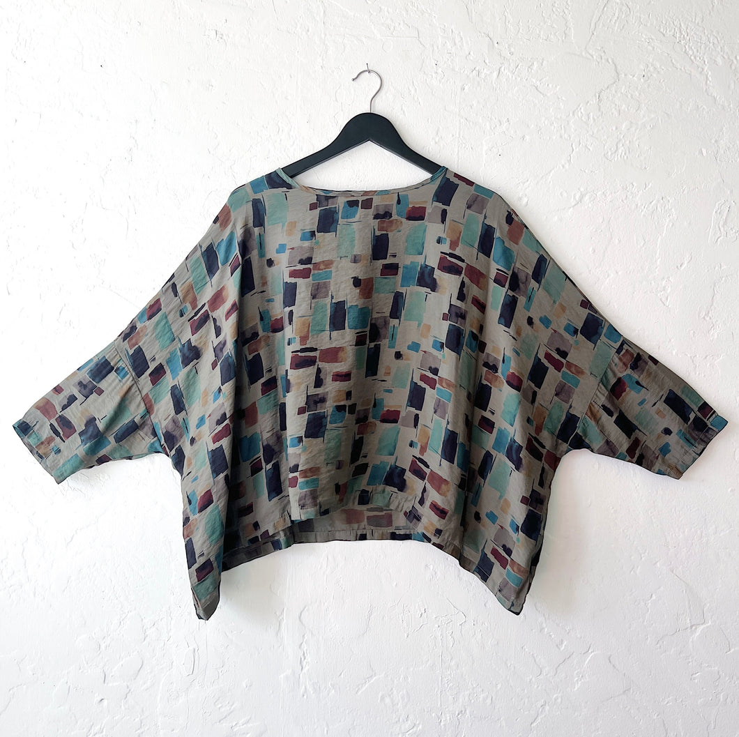 Cut Loose | Sea Glass Crop Top in Clay