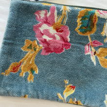 Load image into Gallery viewer, Velvet Napoli Pouch in Celeste
