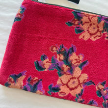 Load image into Gallery viewer, Velvet Napoli Pouch in Red Sakura
