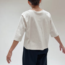 Load image into Gallery viewer, Pacific Cotton | Boxy Shirt in Cream
