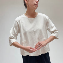 Load image into Gallery viewer, Pacific Cotton | Boxy Shirt in Cream
