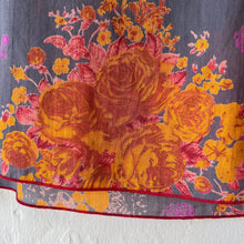 Load image into Gallery viewer, Little Journeys | Twilly Blouse in Charcoal Big Roses
