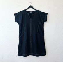 Load image into Gallery viewer, Habitat | Linen Bethany Dress in Black
