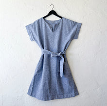 Load image into Gallery viewer, Habitat | Linen Bethany Dress in Indigo
