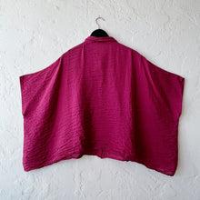 Load image into Gallery viewer, Cut Loose | Parachute Short Sleeve Button Down Shirt in Rhubarb

