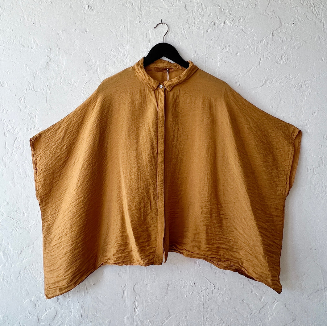 Cut Loose | Parachute Short Sleeve Button Down Shirt in Manuka