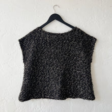 Load image into Gallery viewer, Bryn Walker | Bess Sweater Vest in Nero Knit

