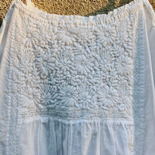 Load image into Gallery viewer, Longer Embroidered Bib Chemise
