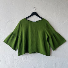 Load image into Gallery viewer, Bryn Walker | Cotton Gauze Frida Top in Oregano
