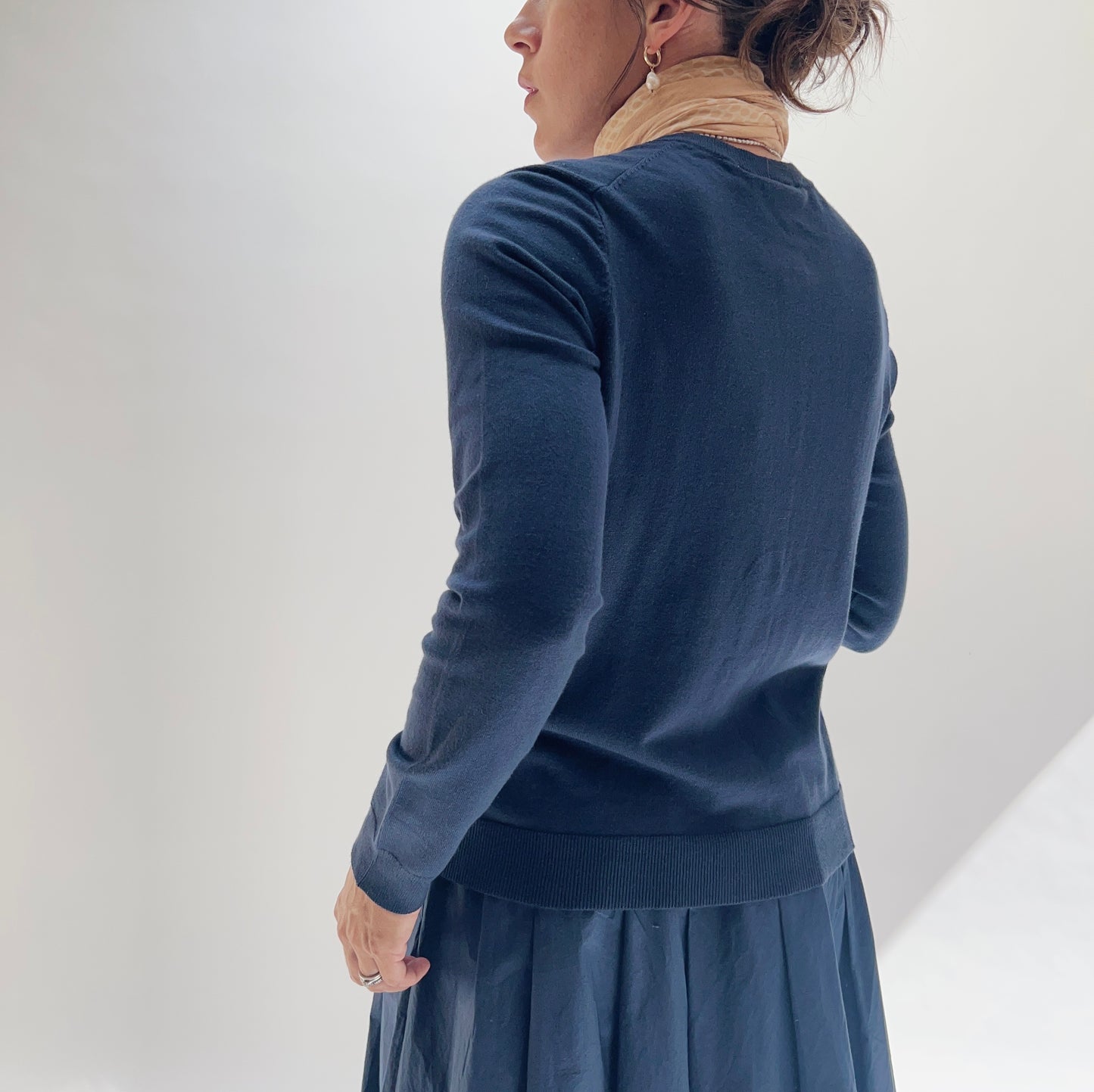 MaLeanne Cardigan in Indigo