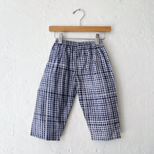 Load image into Gallery viewer, Fahari Bazaar | Kids Lazy Pants in Indigo Gingham
