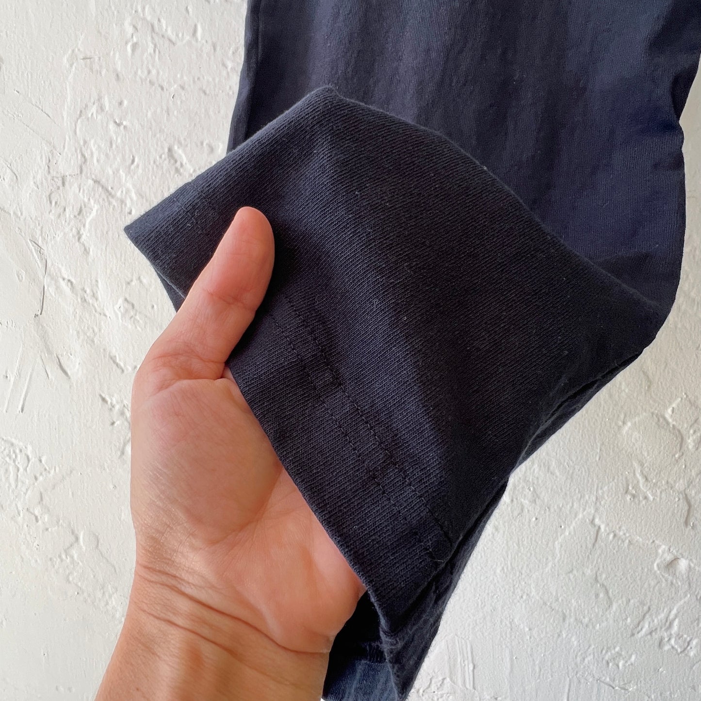 Cotton Travel Pant in Black