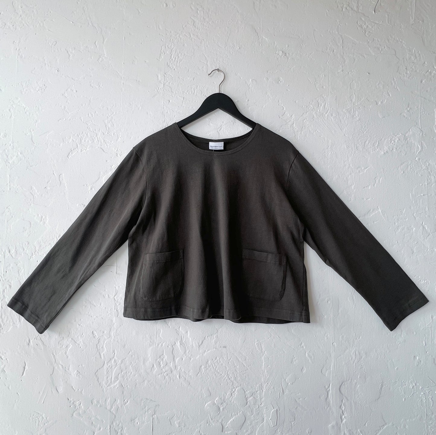 Boxy Shirt in Kelp