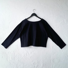 Load image into Gallery viewer, Pacific Cotton | Long Sleeve Button Front Shirt in Black
