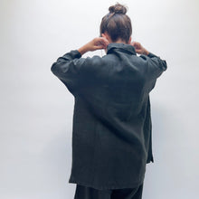 Load image into Gallery viewer, Bryn Walker | Heavy Linen Katherine Jacket in Kelp
