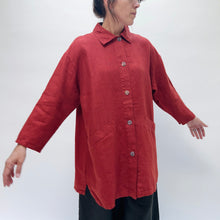 Load image into Gallery viewer, Bryn Walker | Heavy Linen Katherine Jacket in Uni
