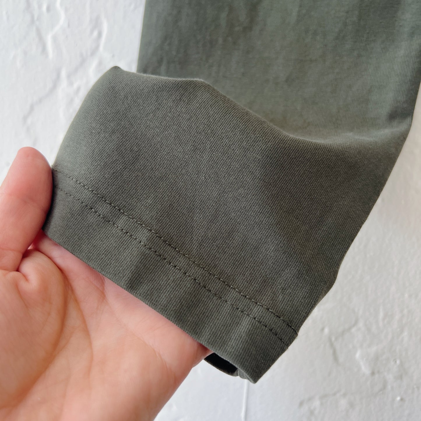 Stonewash Cotton Spun Easy Pant in Forest