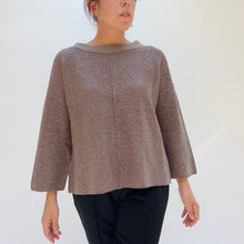 Load image into Gallery viewer, Olivia by Habitat | Fireside Heather Pullover in Coffee
