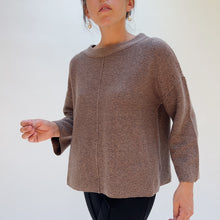 Load image into Gallery viewer, Olivia by Habitat | Fireside Heather Pullover in Coffee
