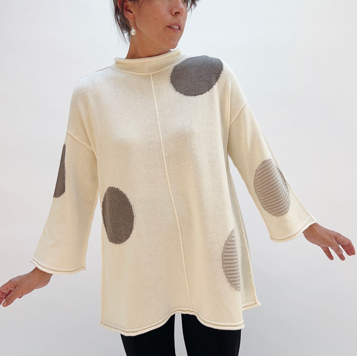 Habitat | Statement Circle Tunic in Winter White