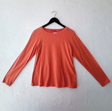 Load image into Gallery viewer, Cut Loose | Long Sleeve Lycra Jersey Crew Tee in Orangina
