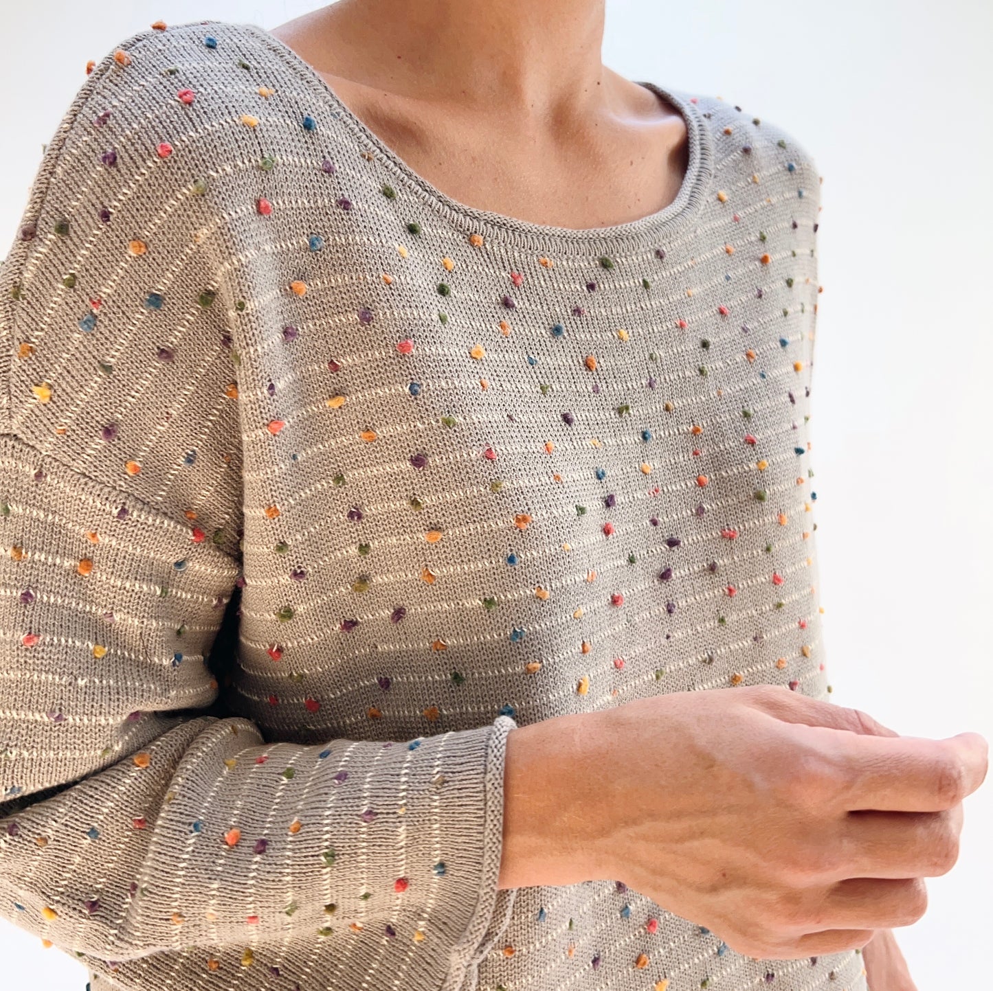 Habitat | Mini Dot City Lights Pullover in Rockridge