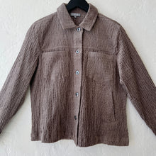 Load image into Gallery viewer, Habitat | Rustic Stretch Cord Boyfriend Jacket in Truffle
