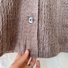 Load image into Gallery viewer, Habitat | Rustic Stretch Cord Boyfriend Jacket in Truffle
