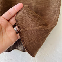 Load image into Gallery viewer, North Star Base | Crop Double Cotton Tee in Olive
