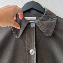 Load image into Gallery viewer, Bryn Walker | Corduroy Car Coat in Kelp
