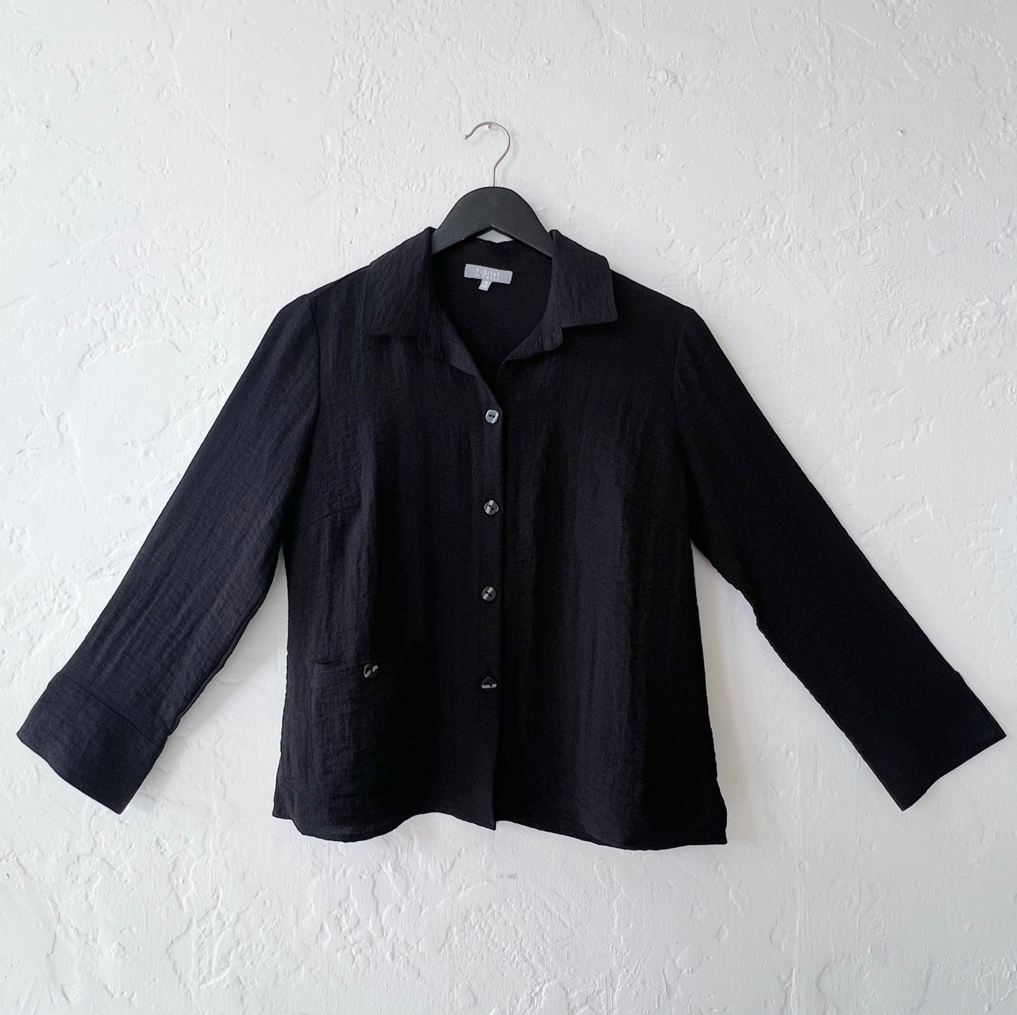 Express Solid Jill Shirt in Black