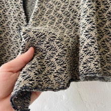 Load image into Gallery viewer, Cut Loose | Wavy Crochet Knit Cropped Cardigan in Lentil
