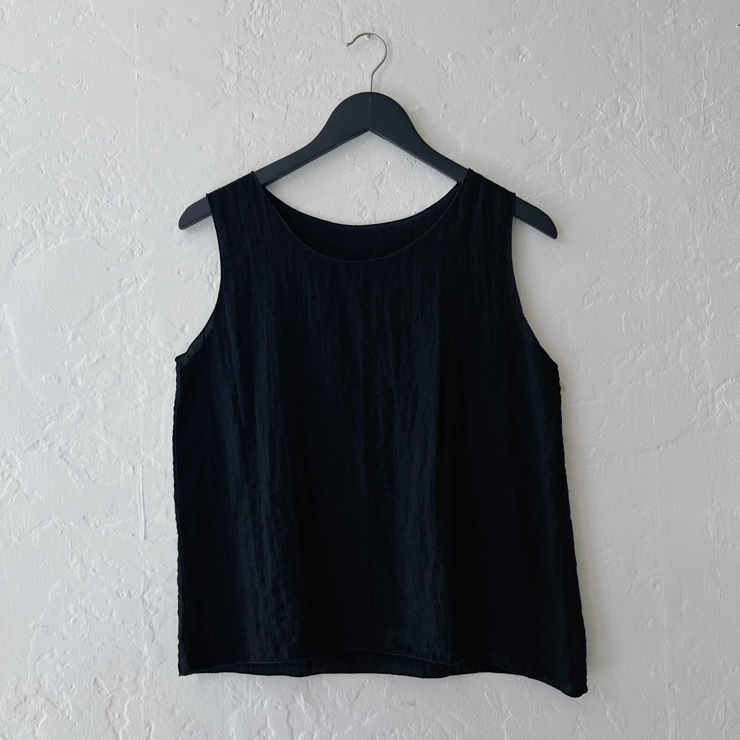 Fall Parachute Layering Tank in Black