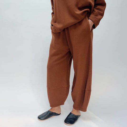 Oliver Fleece Pant in Pinecone