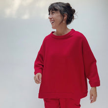 Load image into Gallery viewer, Bryn Walker | Alden Fleece Sweatshirt in Jester
