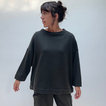 Load image into Gallery viewer, Bryn Walker | Alden Fleece Sweatshirt in Kelp
