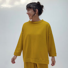 Load image into Gallery viewer, Bryn Walker | Alden Fleece Sweatshirt in Dandelion
