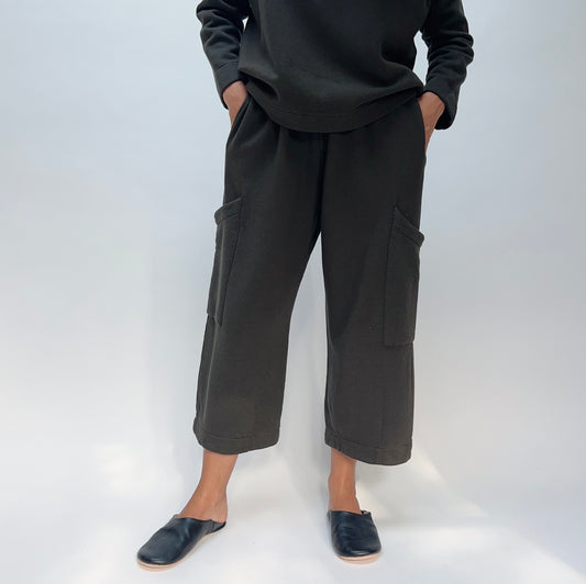 Bryn Walker | Pasha Fleece Pant in Kelp