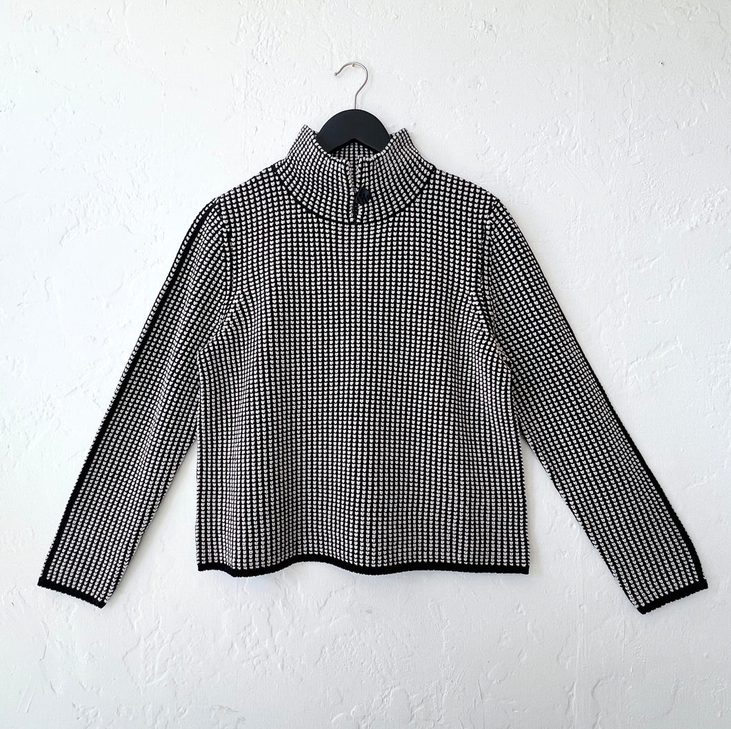 Habitat | Night & Day Button Collar Pullover in Dove