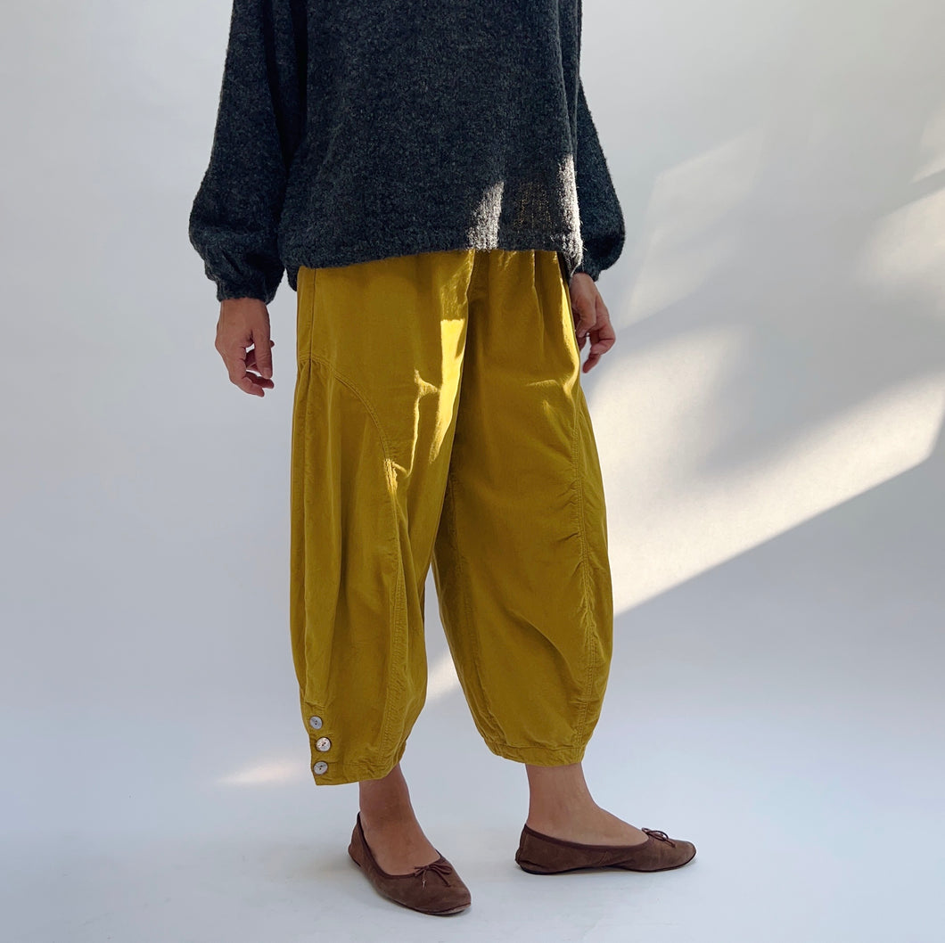 Eleven Stitch | Corduroy Doreen Pant in Kiwi