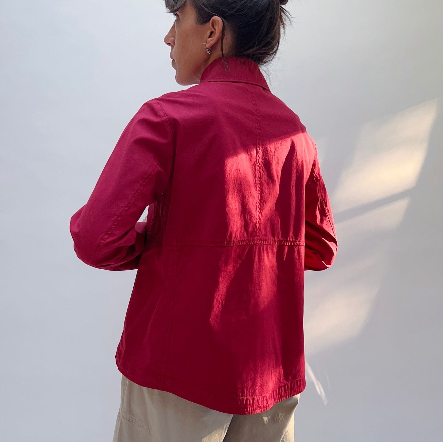 Eleven Stitch | Emma Jacket in Ruby