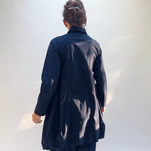 Load image into Gallery viewer, Eleven Stitch | Darted Coat in Indigo
