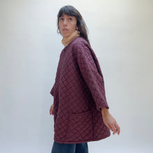 Load image into Gallery viewer, Cut Loose | Quilted One Size Zip Jacket in Cinnabark
